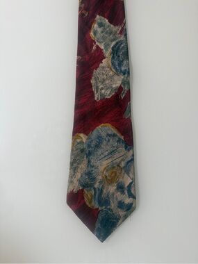 Vintage Moda Italiana Men’s 100% Silk Tie